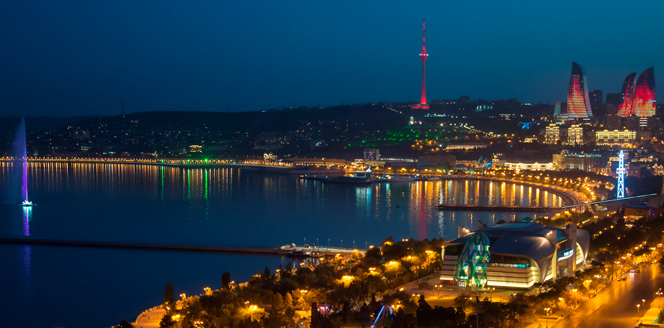 Baku another beautiful night view